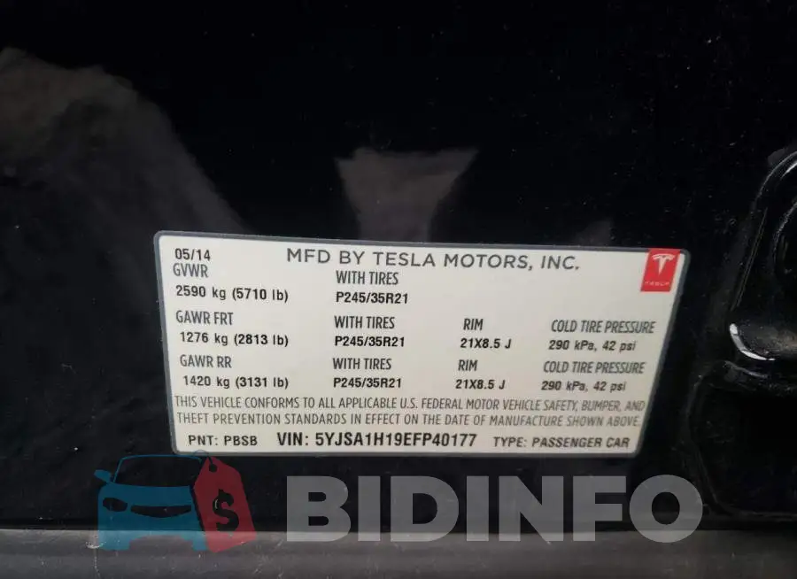 5YJSA1H19EFP40177 Photo# 12