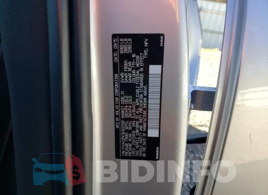 YV4A22PK3G1032587 Photo# 12