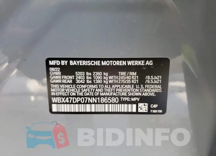 WBX47DP07NN186580 Photo# 13