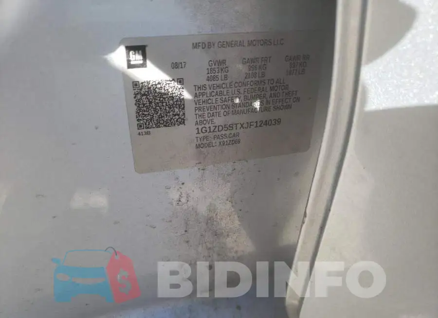 1G1ZD5STXJF124039 Photo# 13