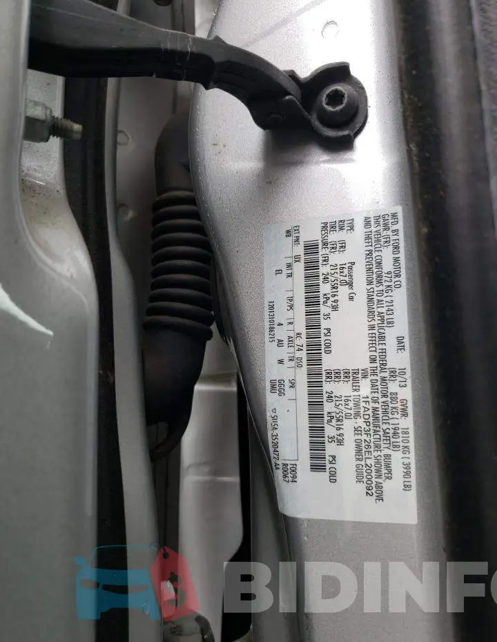 1FADP3F26EL200092 Photo# 12