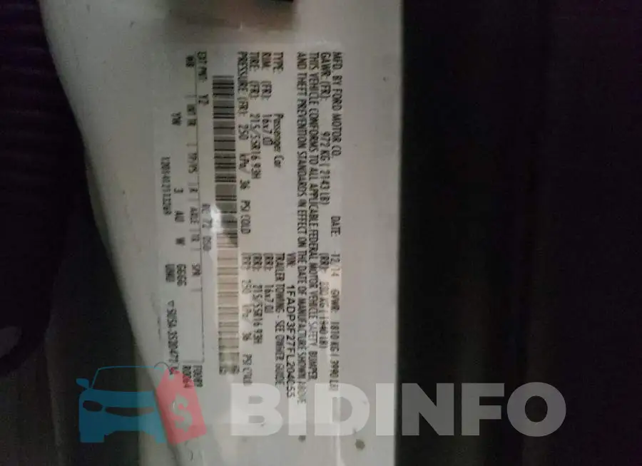 1FADP3F27FL204055 Photo# 13
