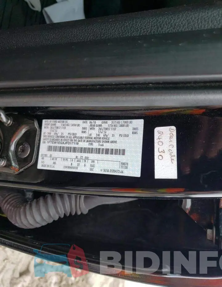 1FTEW1EGXJFD17119 Photo# 12
