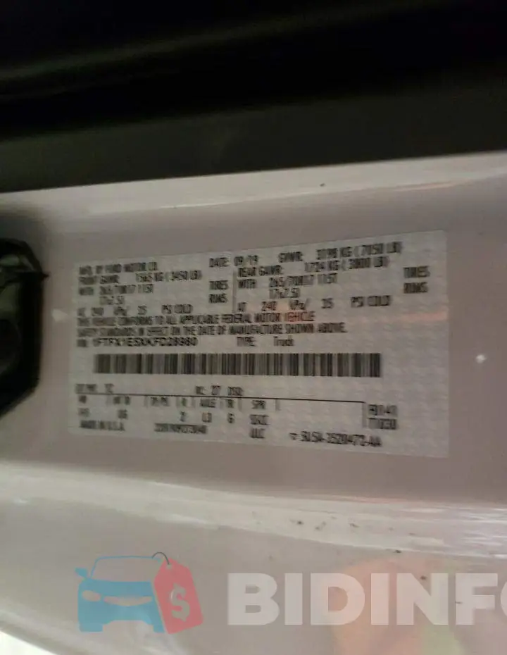 1FTFX1E5XKFD28980 Photo# 12