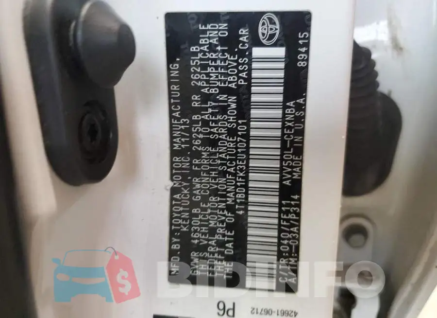 4T1BD1FK3EU107101 Photo# 12