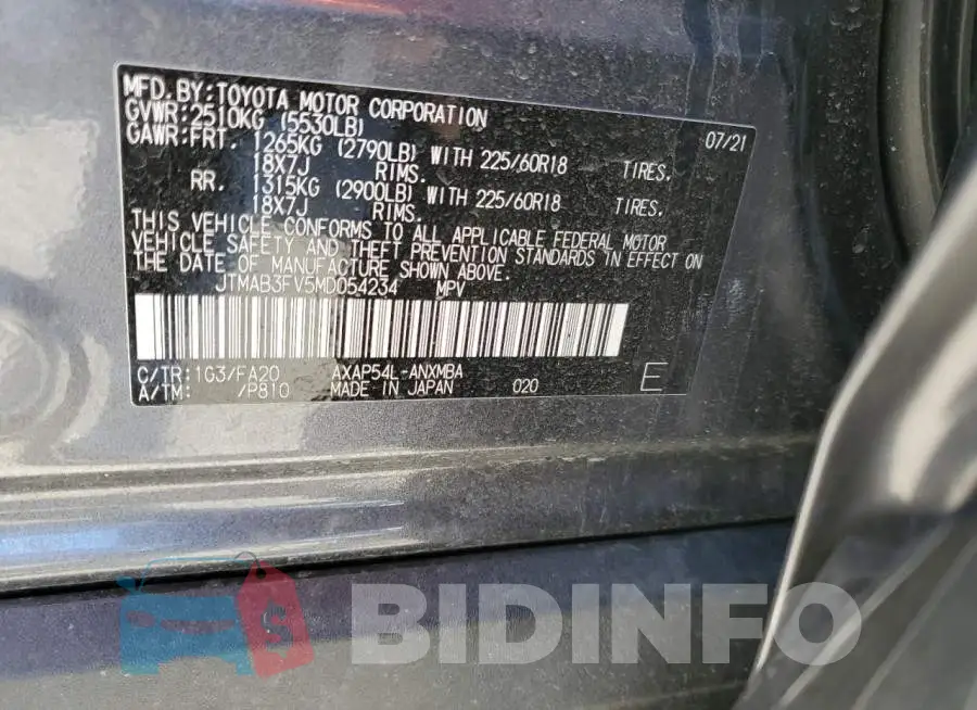 JTMAB3FV5MD054234 Photo# 14