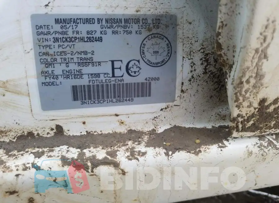 3N1CK3CP1HL262449 Photo# 12