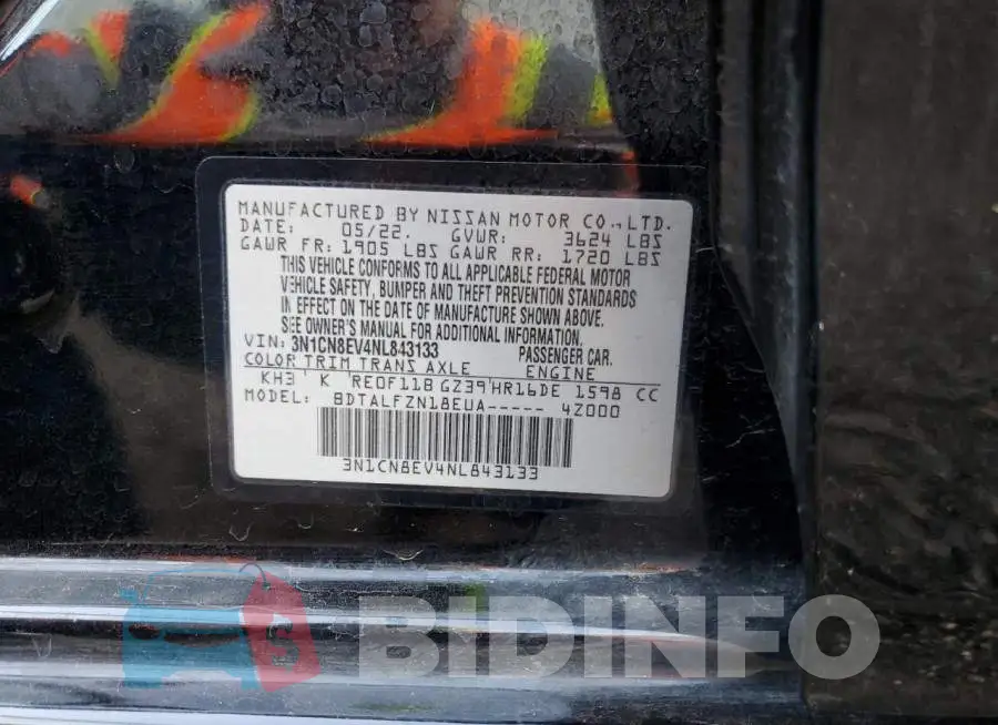 3N1CN8EV4NL843133 Photo# 12