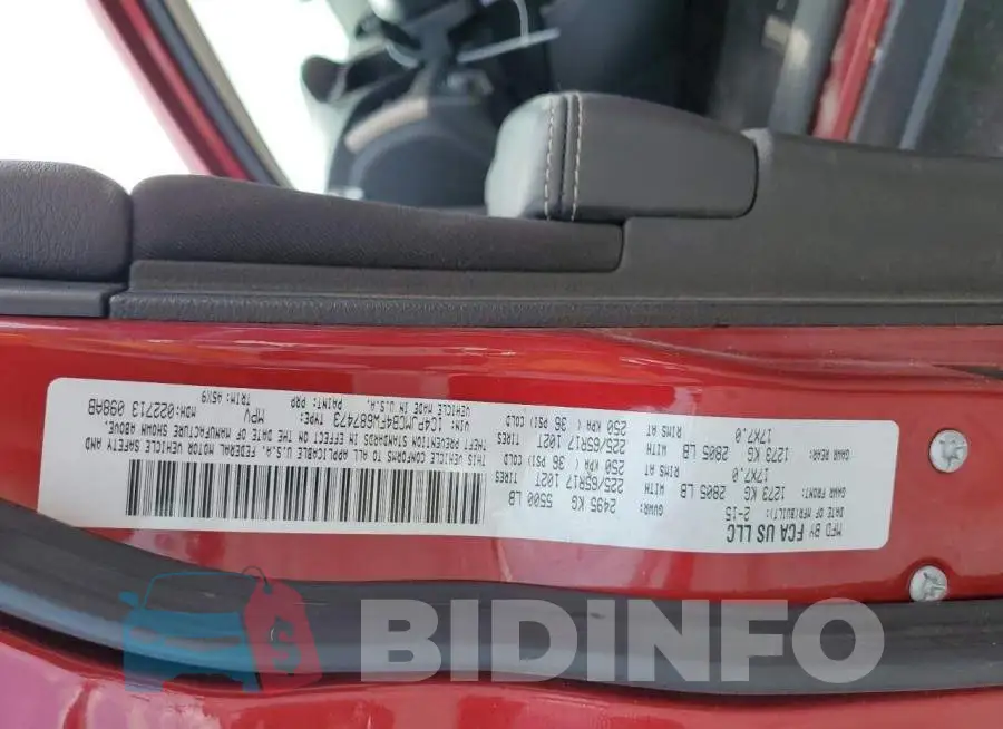 1C4PJMCB4FW687473 Photo# 10