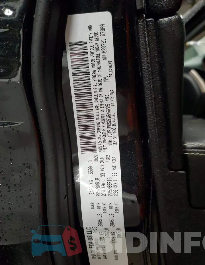 1C4PJMDS2FW646225 Photo# 10