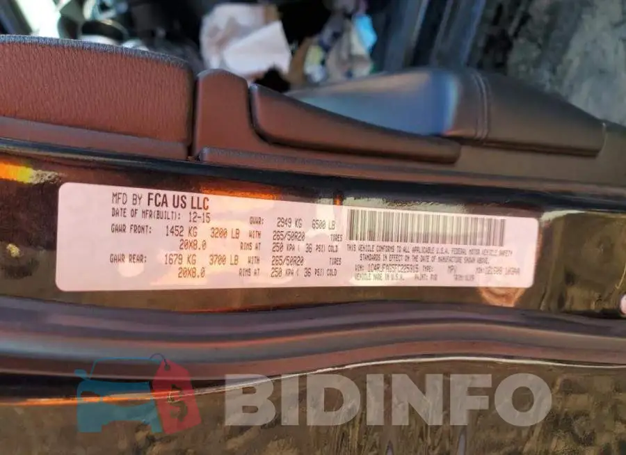 1C4RJFAG5FC225315 Photo# 12