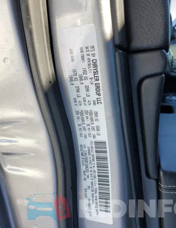 1C4RJFBG8FC606333 Photo# 13