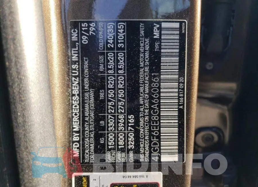 4JGDF6EE8GA660861 Photo# 13