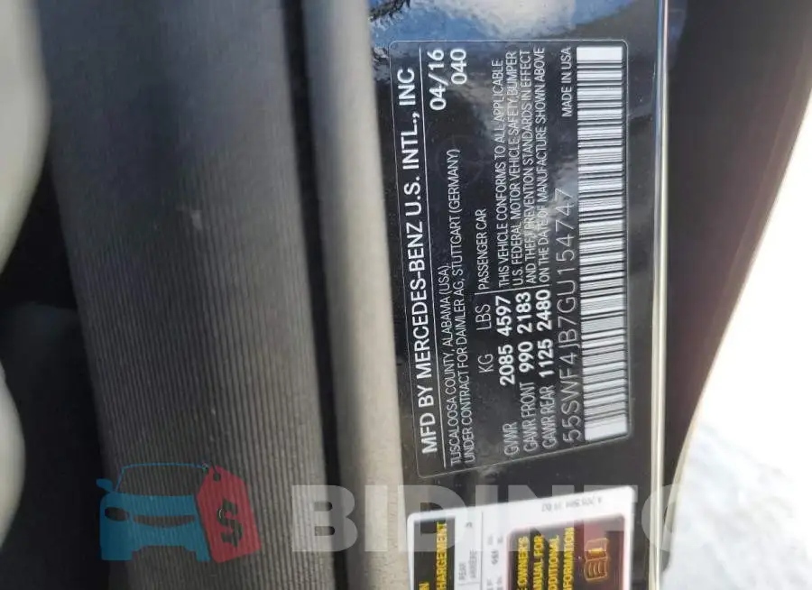 55SWF4JB7GU154747 Photo# 12