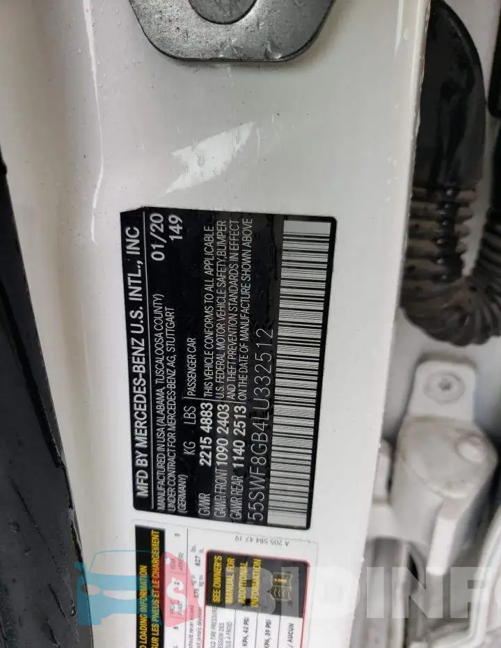 55SWF8GB4LU332512 Photo# 12
