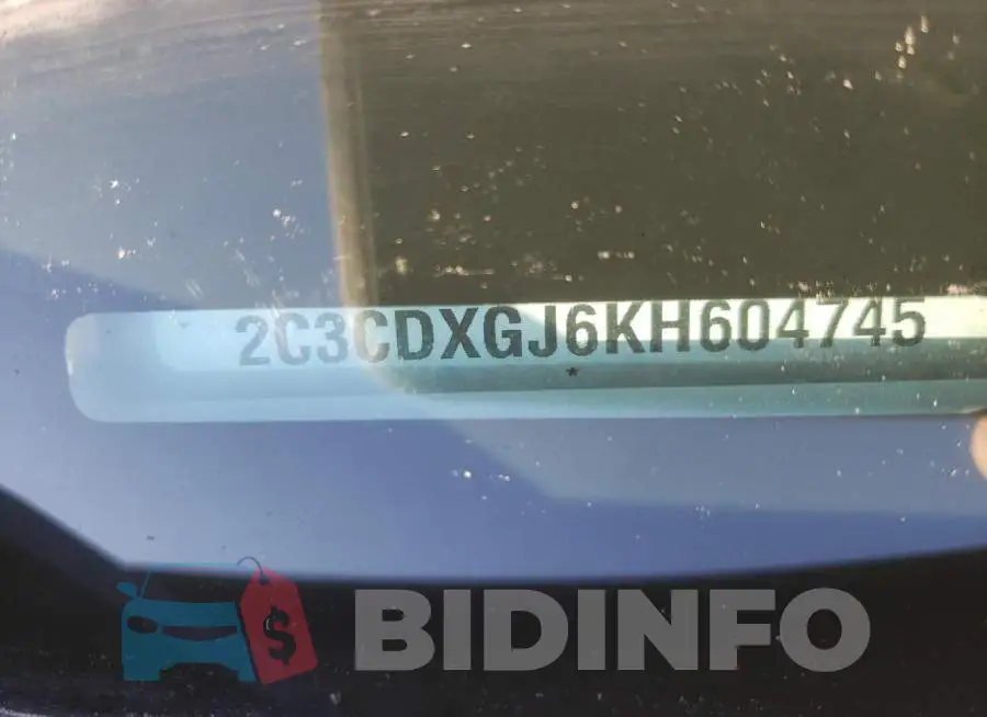2C3CDXGJ6KH604745 Photo# 10