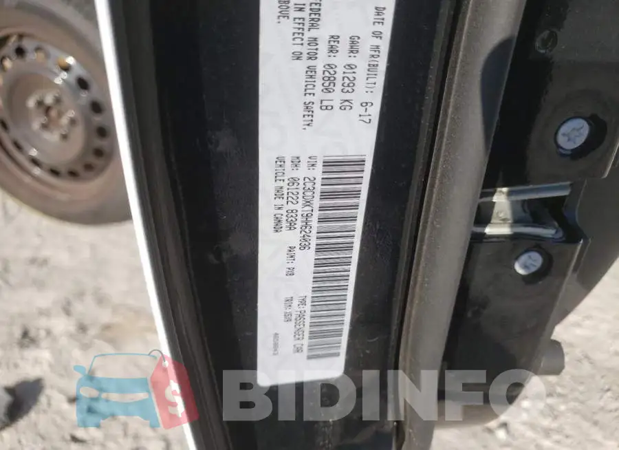 2C3CDXKT9HH624036 Photo# 12