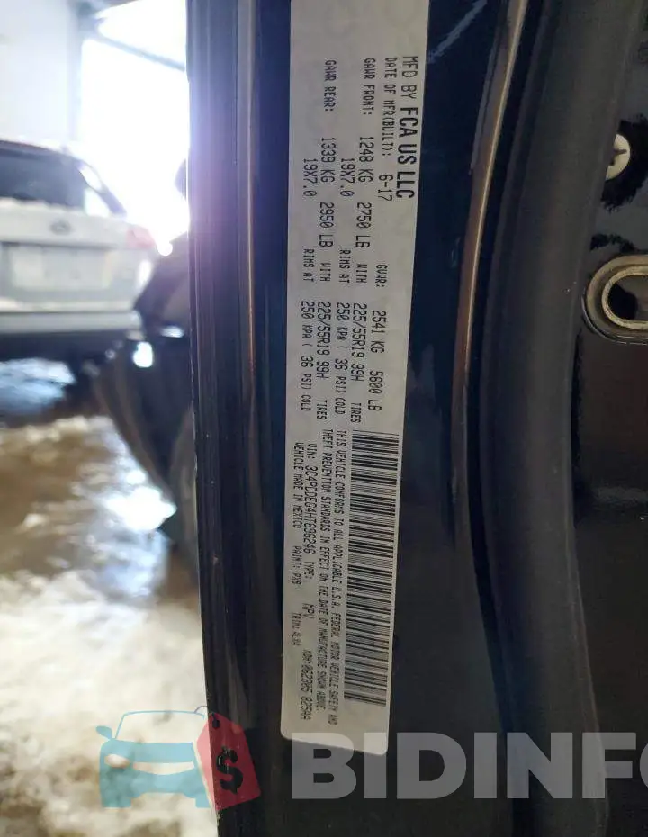 3C4PDDEG4HT696246 Photo# 13