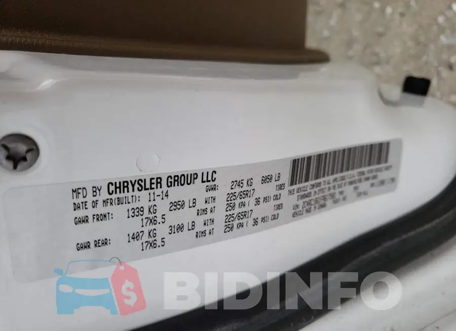 2C4RC1BG1FR617503 Photo# 13