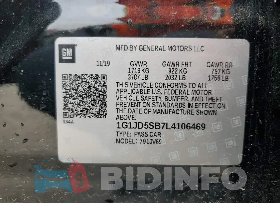 1G1JD5SB7L4106469 Photo# 13