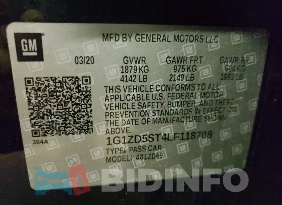 1G1ZD5ST4LF118708 Photo# 10