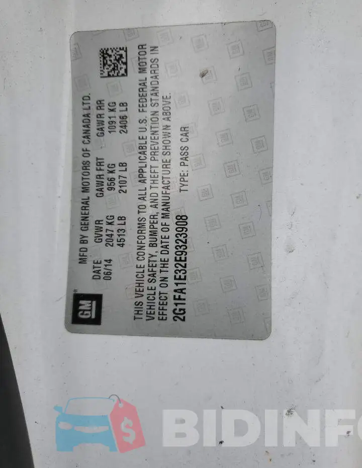 2G1FA1E32E9323908 Photo# 12