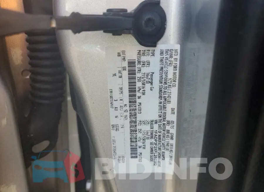 1FADP3F2XFL250382 Photo# 12