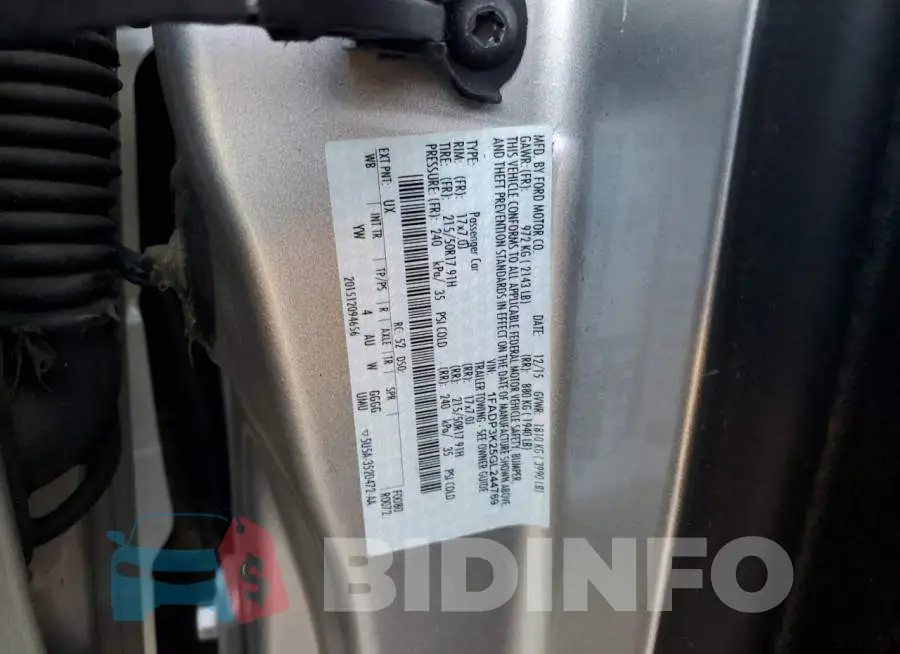 1FADP3K25GL244769 Photo# 13