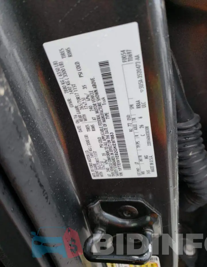 1FTEW1E82GKE97883 Photo# 12