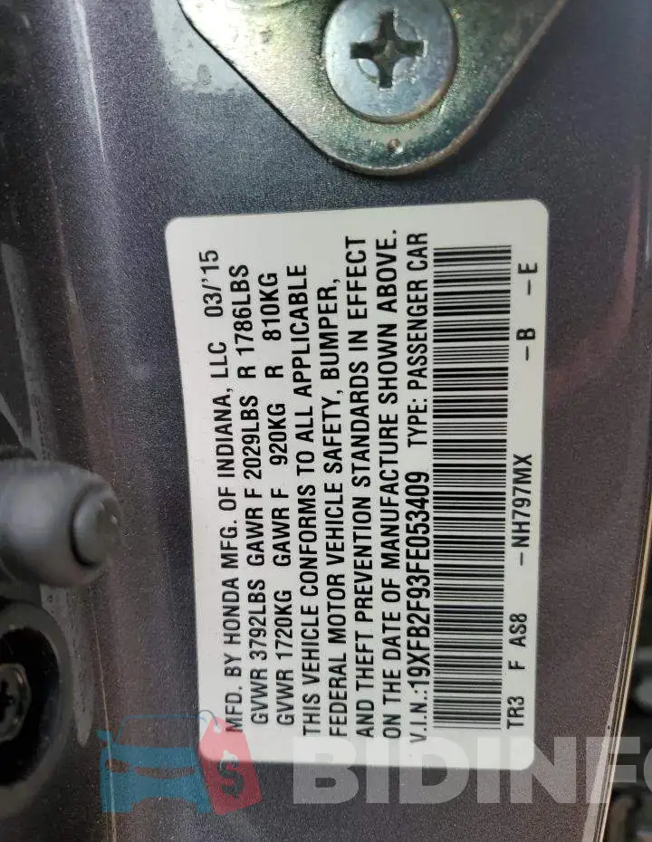 19XFB2F93FE053409 Photo# 12