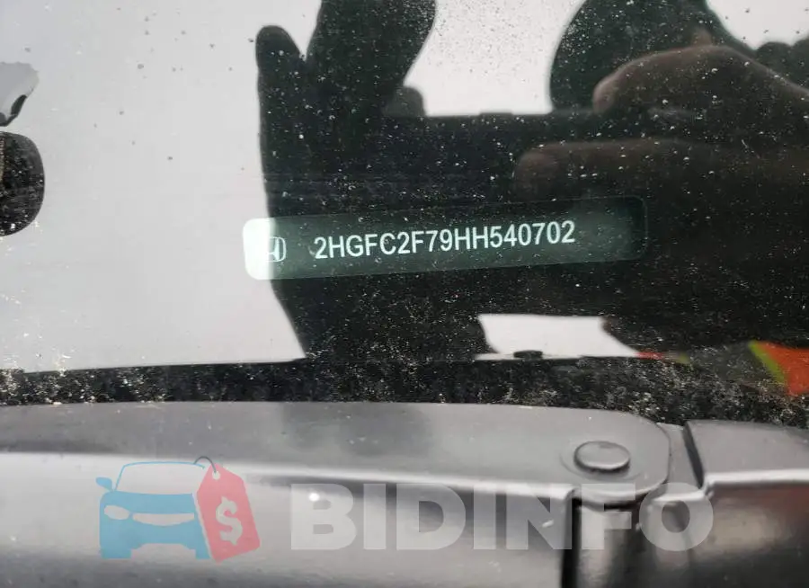2HGFC2F79HH540702 Photo# 12