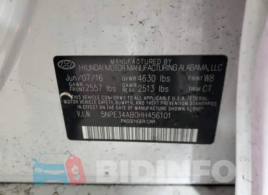 5NPE34AB0HH456101 Photo# 12