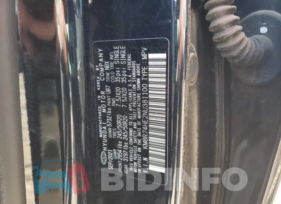 KM8R74HE2NU381100 Photo# 13