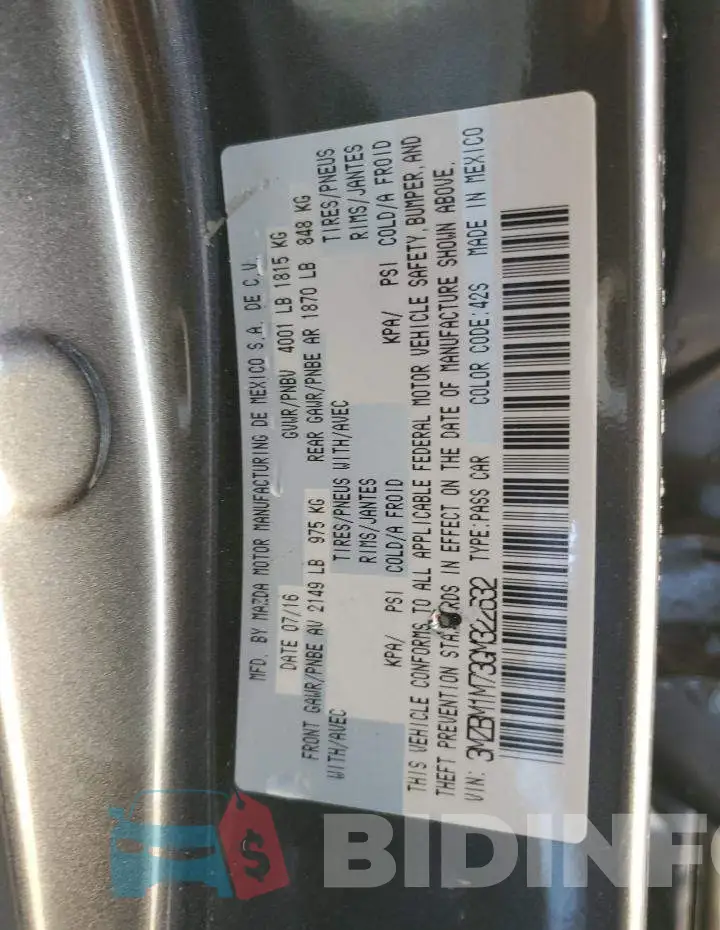 3MZBM1M73GM322632 Photo# 12