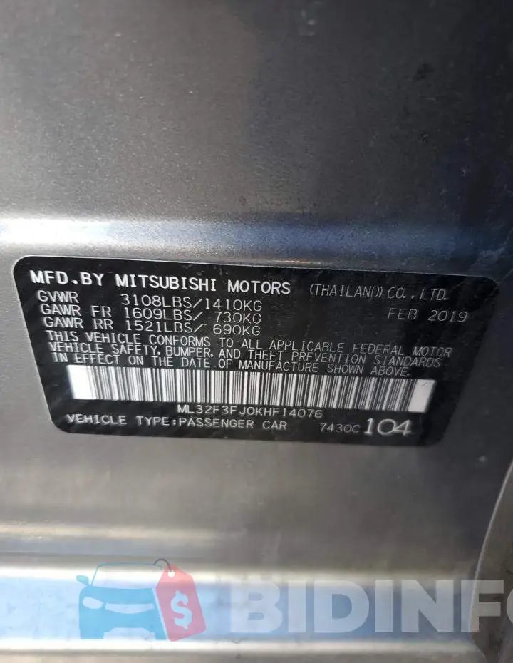ML32F3FJ0KHF14076 Photo# 12