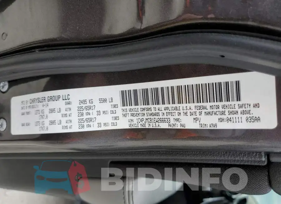 1C4PJMCB1EW266633 Photo# 12