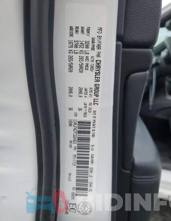 1C4RJFAG7FC624923 Photo# 12
