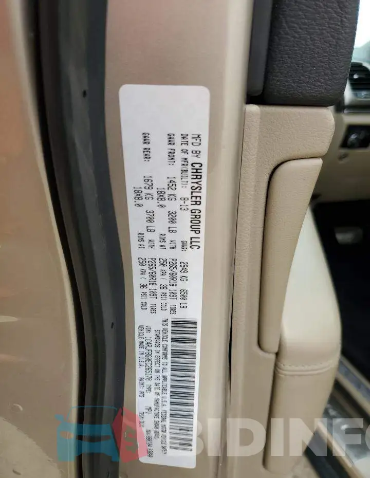 1C4RJFBG0EC265170 Photo# 13