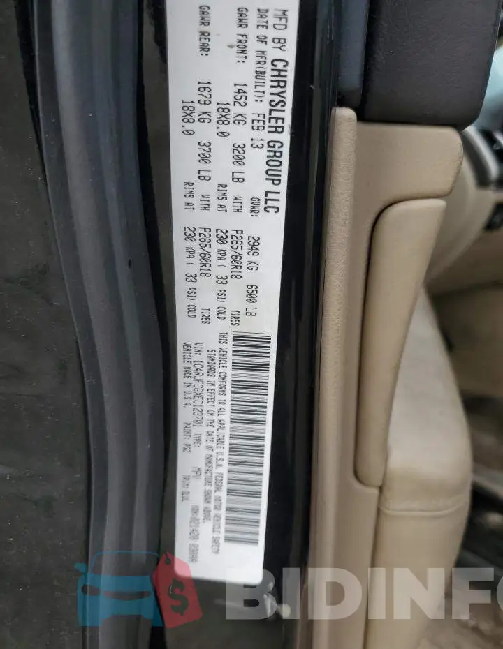 1C4RJFCGXEC123701 Photo# 14