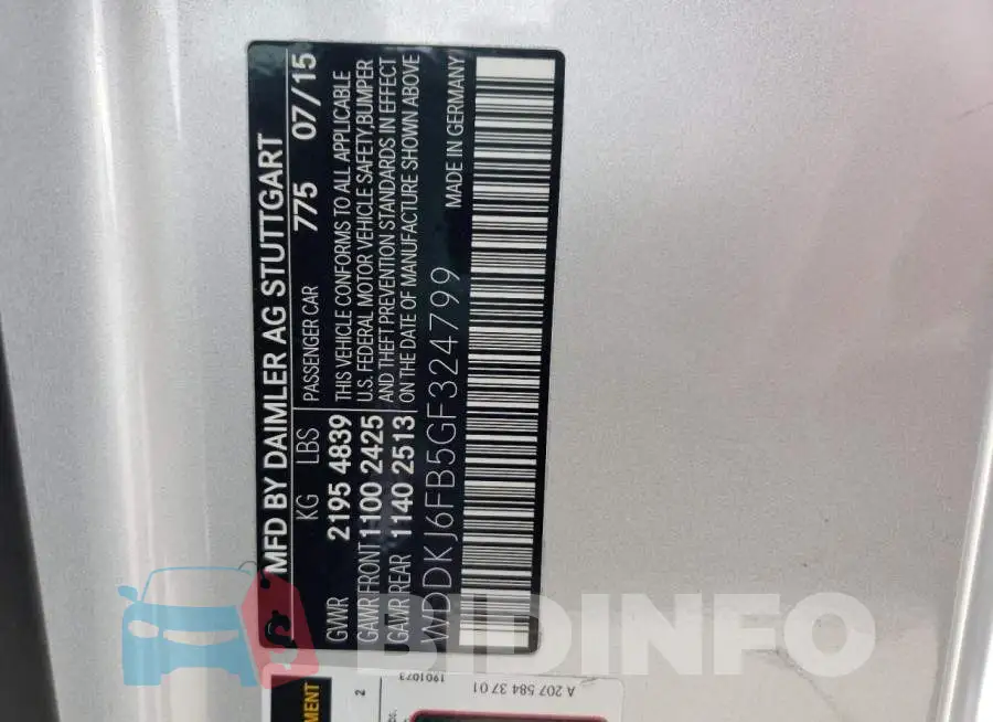 WDDKJ6FB5GF324799 Photo# 13