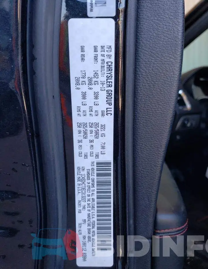 1C4SDHCT3EC313227 Photo# 13
