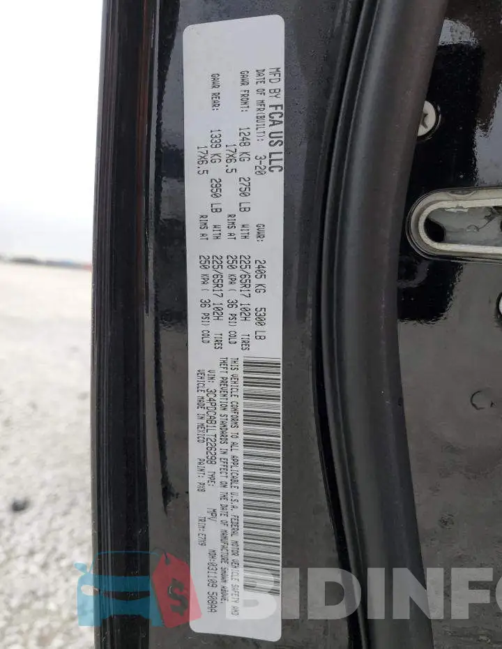 3C4PDCAB1LT226298 Photo# 13