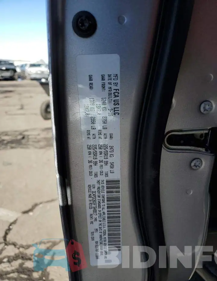 3C4PDCBG5FT649917 Photo# 13