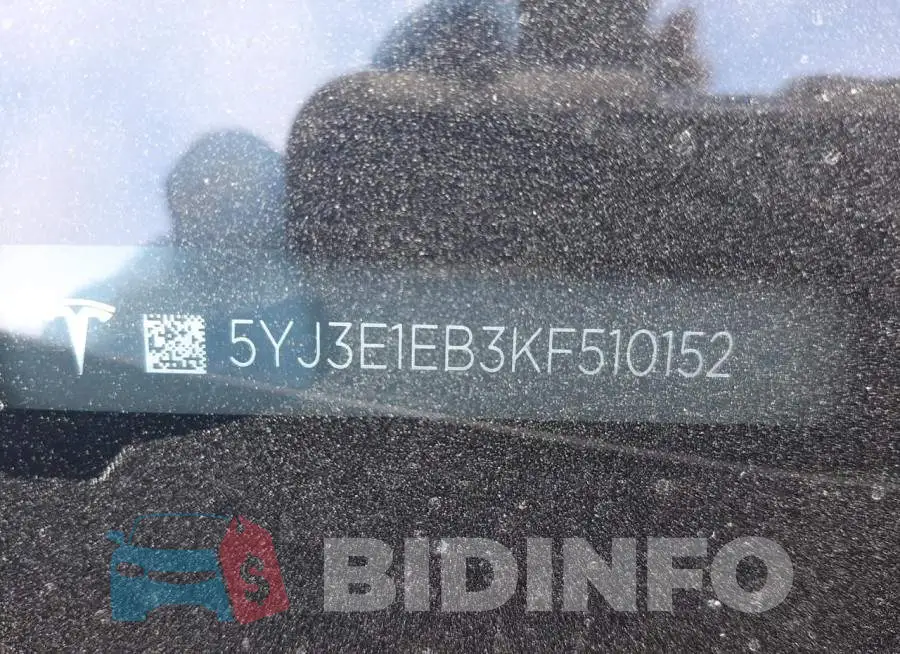 5YJ3E1EB3KF510152 Photo# 14