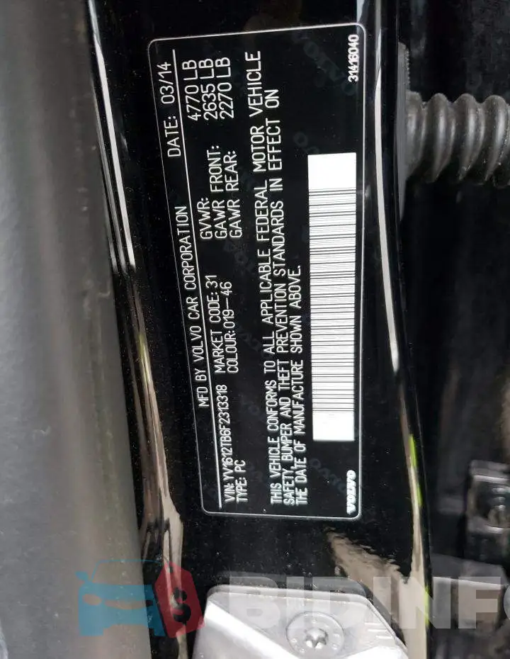 YV1612TB6F2313318 Photo# 12