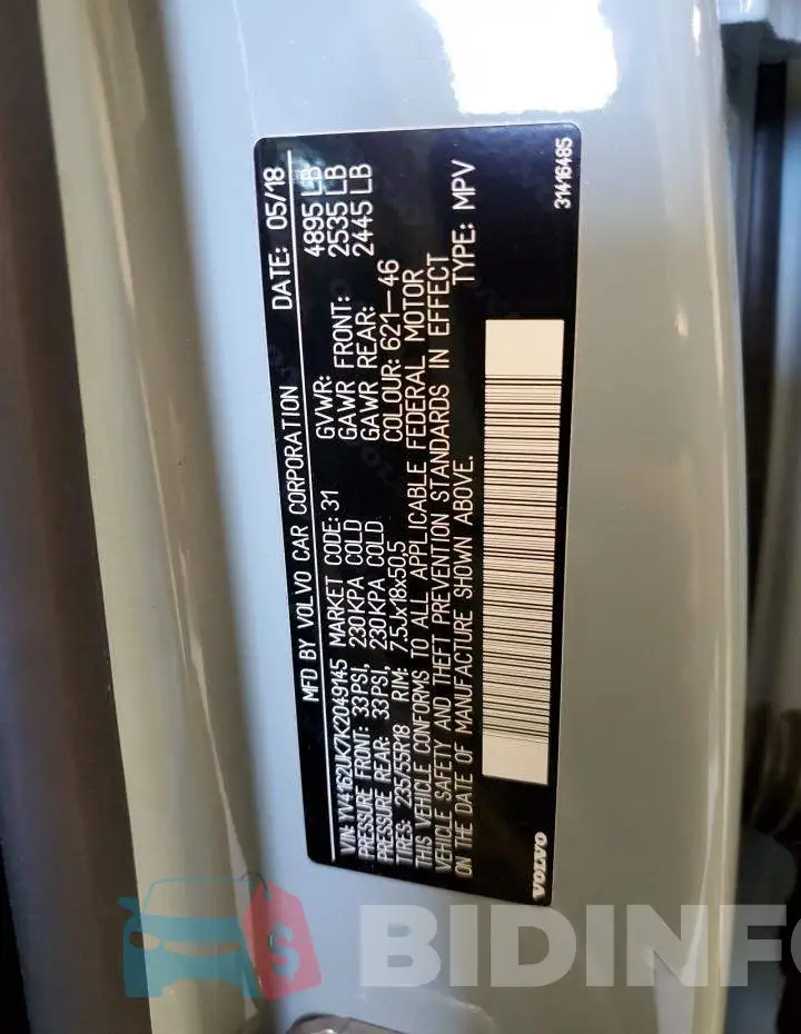 YV4162UK7K2049145 Photo# 13