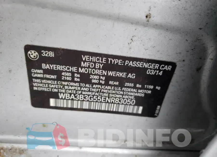 WBA3B3G55ENR83050 Photo# 12