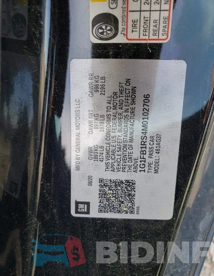 1G1FB1RS4M0102706 Photo# 12