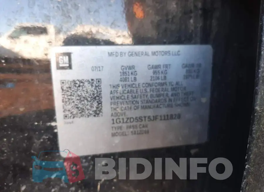 1G1ZD5ST5JF111828 Photo# 12