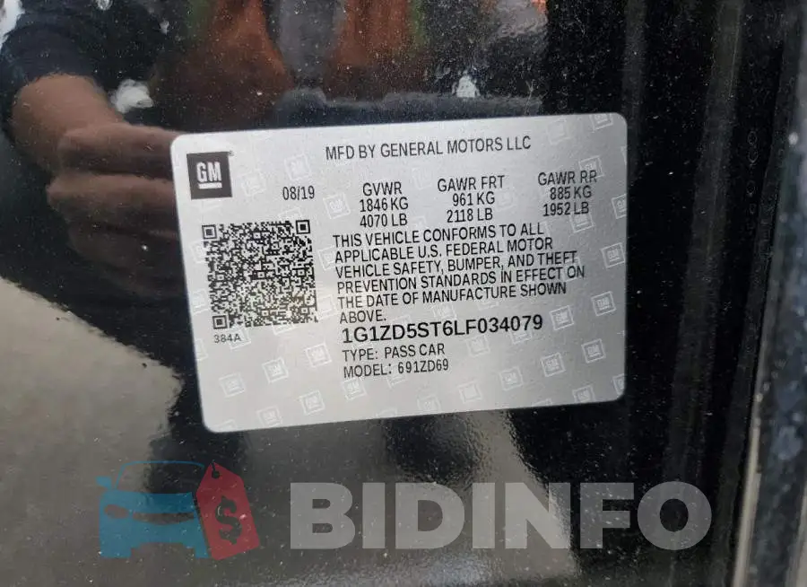 1G1ZD5ST6LF034079 Photo# 13